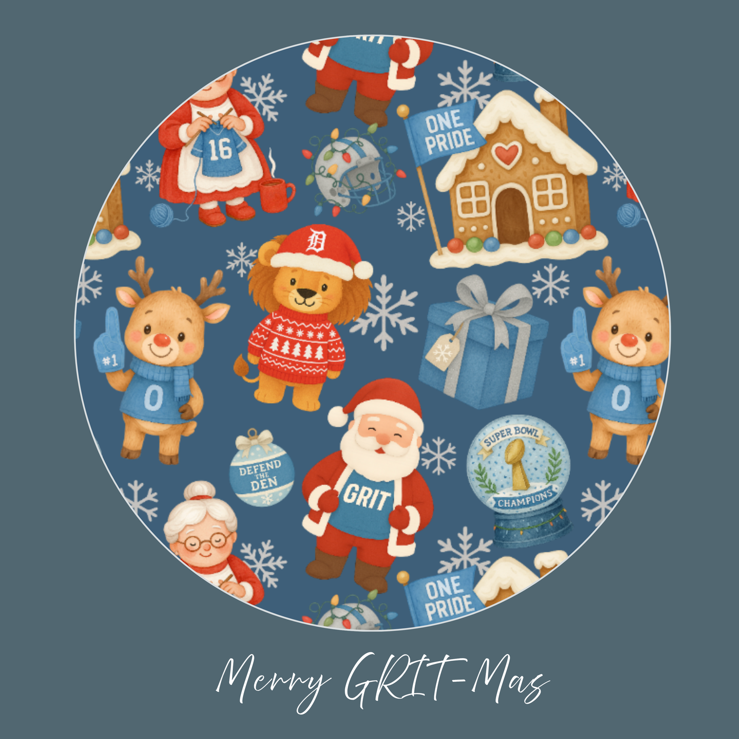 Ruffled Zippered Romper (Merry GRIT-Mas)