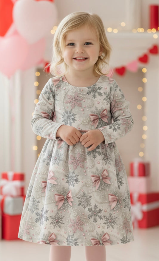 Luna Dress (Be Mine Bows)