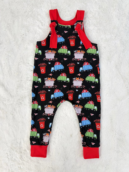 Tied & True Coveralls (Love Stinks)