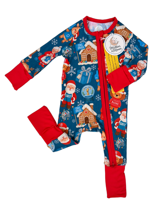Zippered Romper (Merry GRIT-Mas)