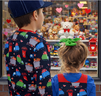 Tied & True Coveralls (Love Stinks)